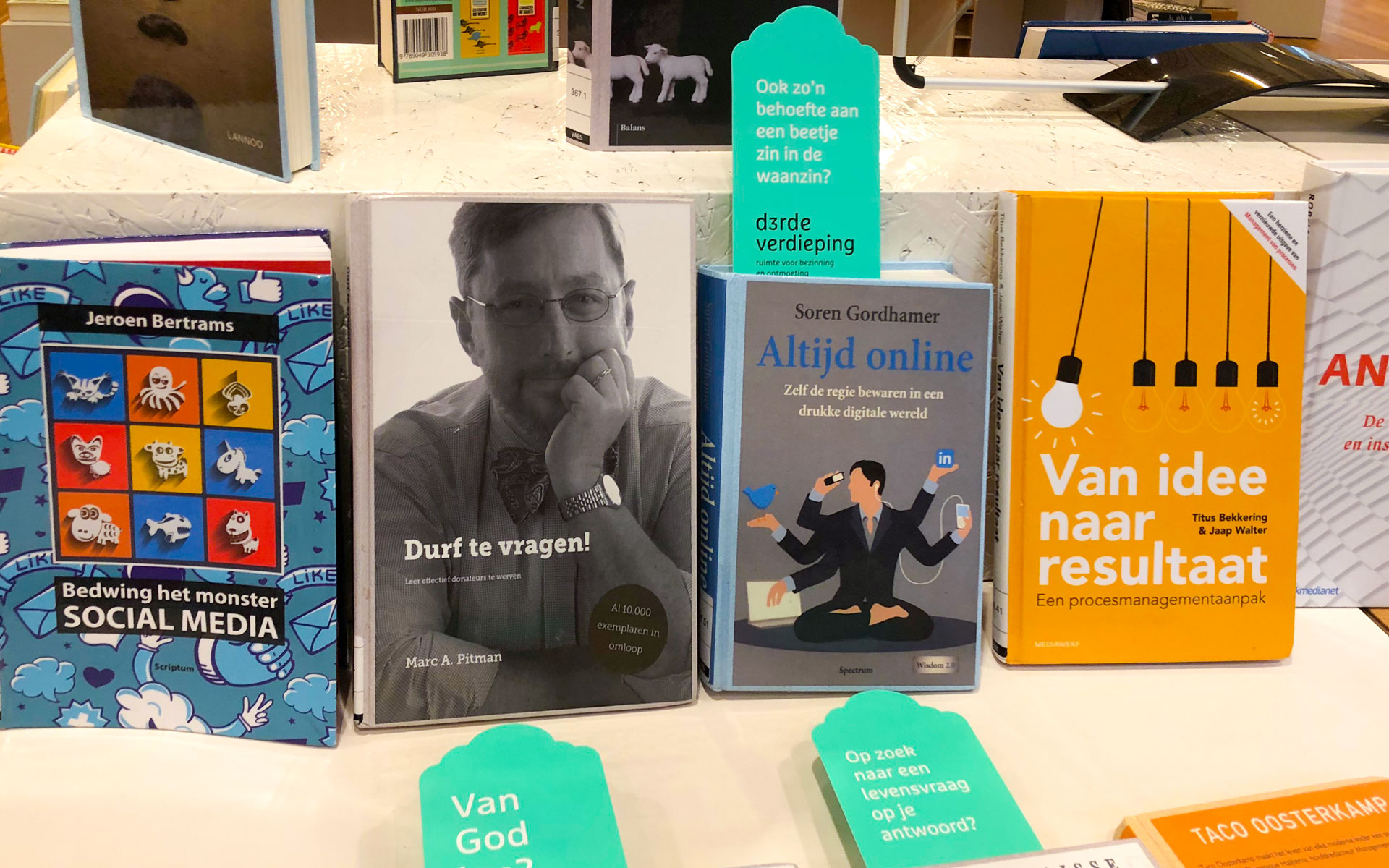 boekenleggers van de guerilla campagne