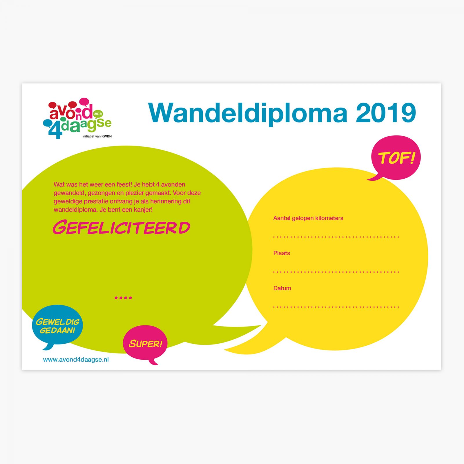 Wandeldiploma