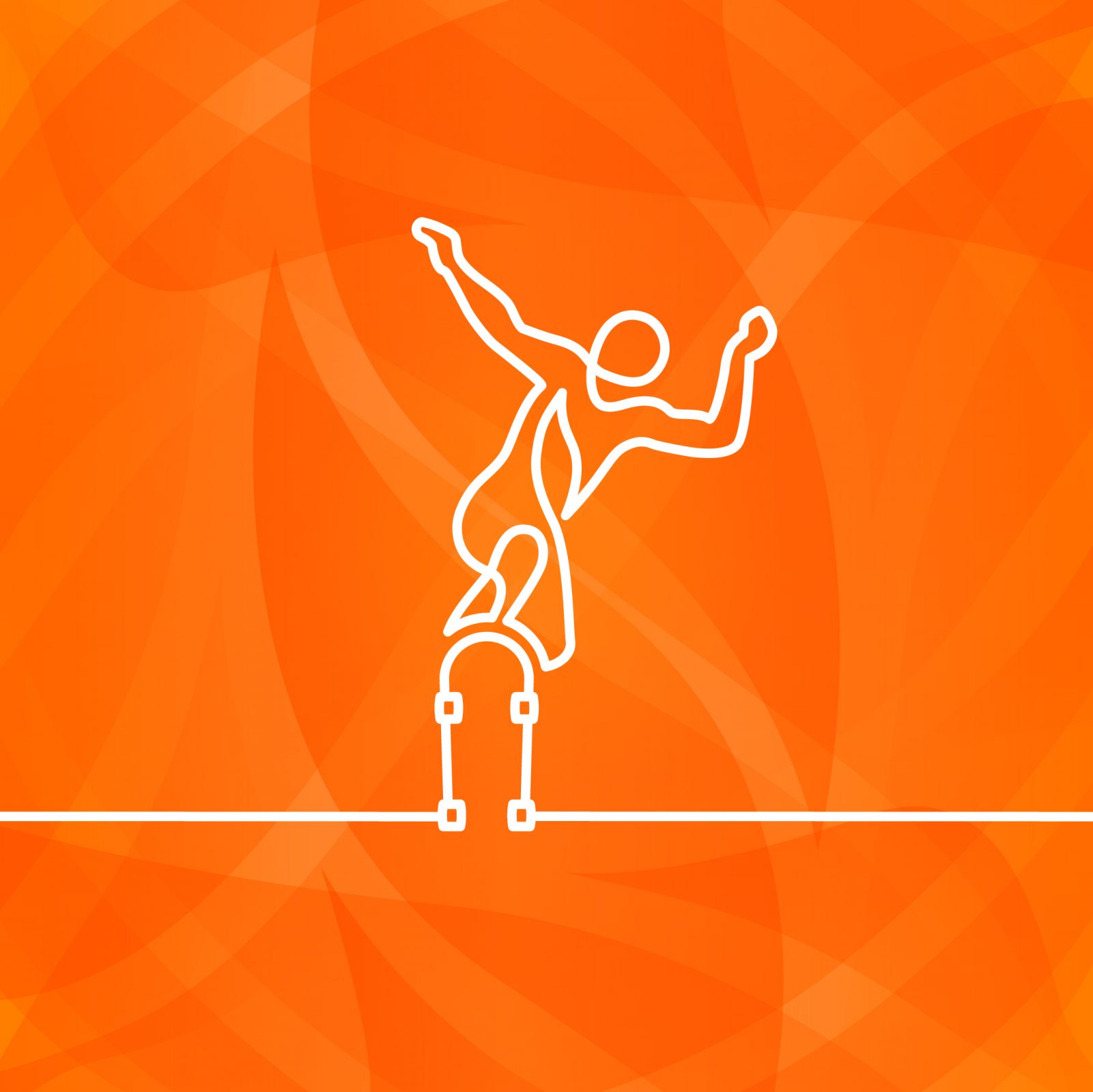 TeamNL illustraties van een skateboarder