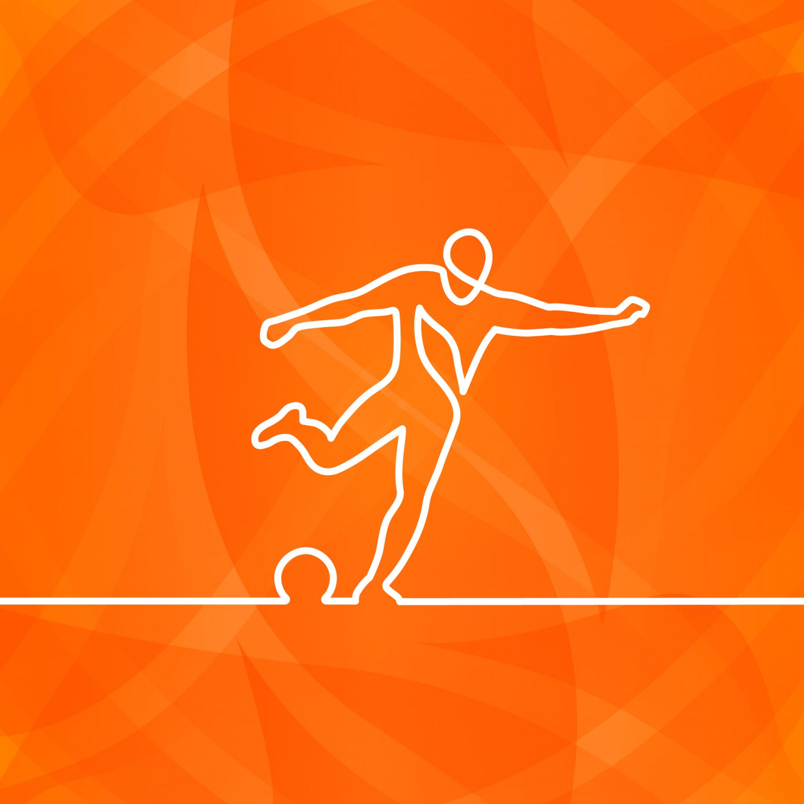 TeamNL illustratie van voetbal